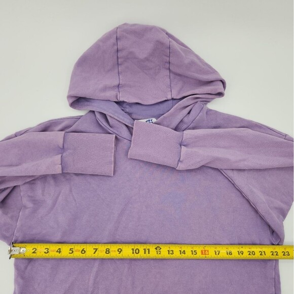 Joy Lab Lavender Mineral Wash Hoodie Sweatshirt Women Size XL Athleisure Dadcore - Picture 4 of 6